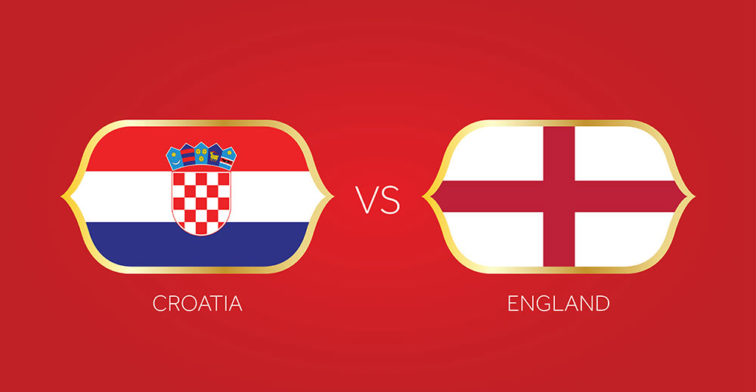 England vs Croatia - World Cup Semi FInal